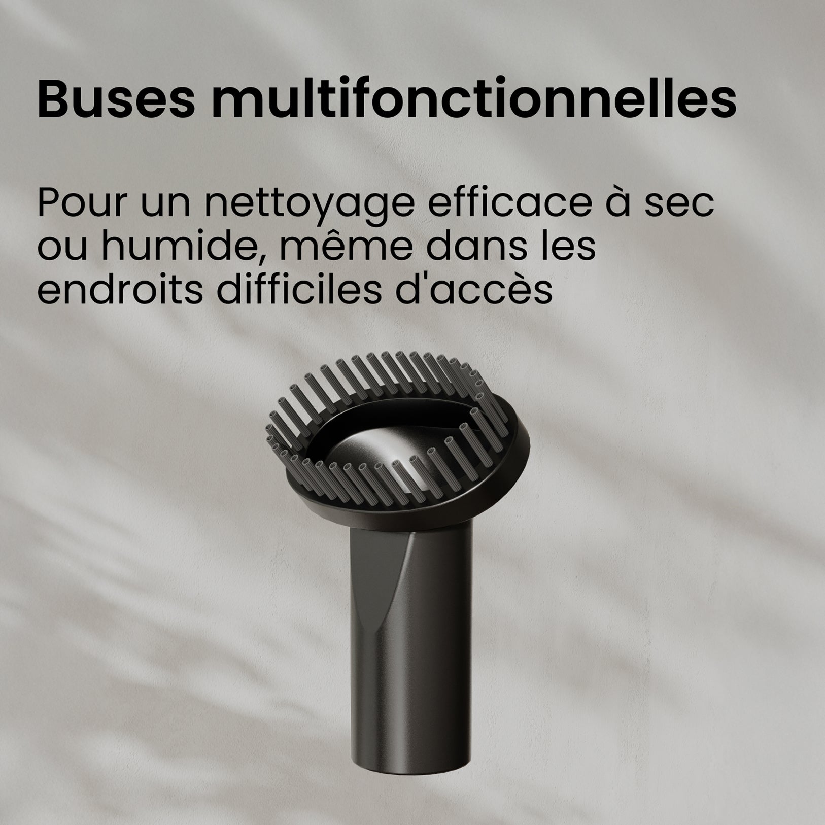 Aspirateur à main sans fil miwa avec forte puissance d'aspiration / Aspirateur sans sac pour les endroits difficiles d'accès / Autonomie jusqu'à 20 minutes