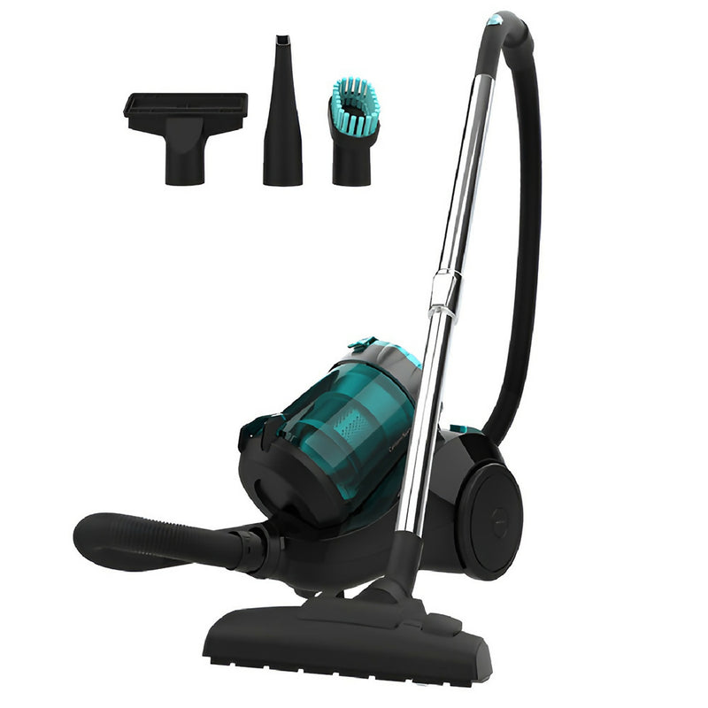 Aspirateur Multicyclonic / Puissance de 800 W / Technologie silencieuse TimeCyclonic Pro / Réservoir sans sac de 2,5 L / Accessoires complets