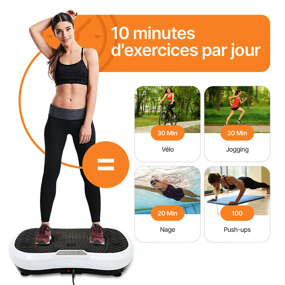 Améliorez Votre Condition Physique avec le machine d'exercice à vibration corps entier Avancé pour les Acheteurs du Monde Entier Améliorez Votre Condition Physique avec le machine d'exercice à vibration corps entier Avancé pour les Acheteurs du Monde Entier
