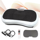 Plateforme vibrante fitness / 180 niveaux d'entraînement / Avec télécommande & 2 bandes de résistance / Perte de graisse et entraînement de fitness à domicile