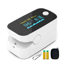 Oxymètre de pouls / Moniteur d'oxygène sanguin / Oxymètre pour doigt / Avec affichage OLED / Professionnel et de haute précision / Idéal pour les familles, les personnes âgées et les hôpitaux